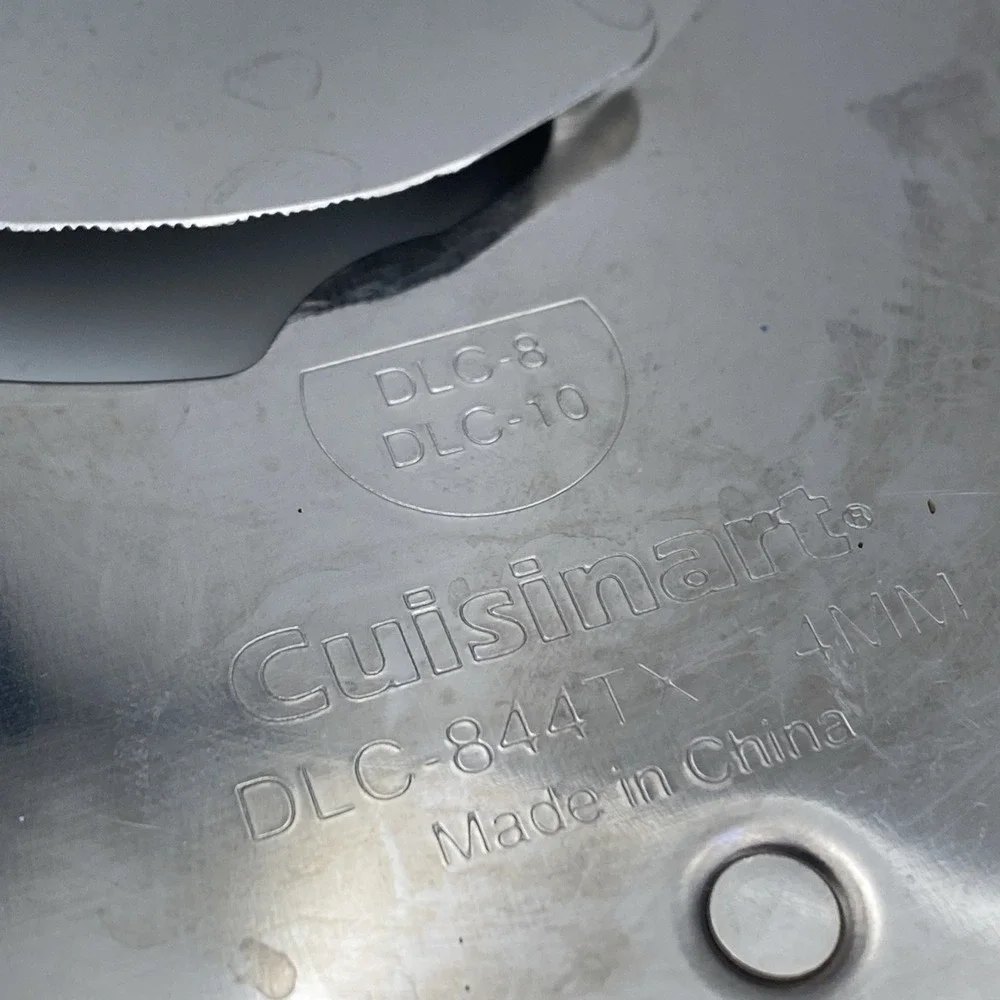 Cuisinart Blades Pro Classic DLC-10 DLC-8 7-Cup Food Processor‎ Parts 2 Discs